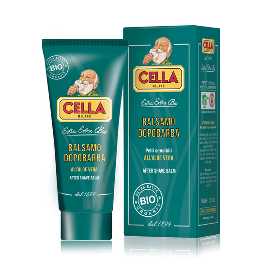 Cella Organic After Shave Balm 100ml With Aloe Vera