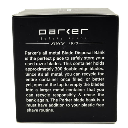 Parker Double Edge Blade Disposal Bank (300 Blades)