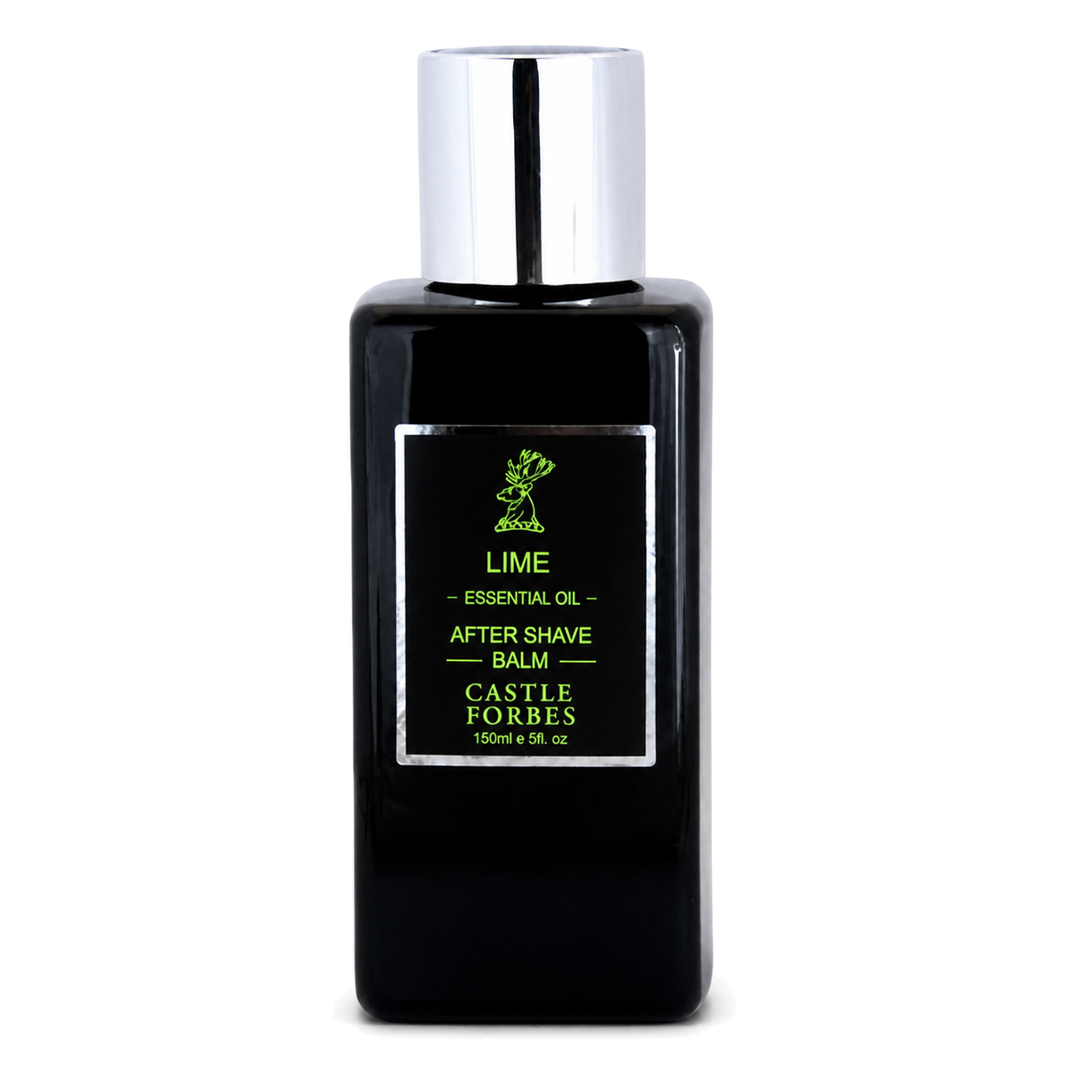 Castle Forbes Lime Aftershave Balm – 150ml Bottle With Lime Essential Oil For Sensitive Skin