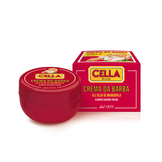 Cella Shaving Cream With Almond Oil 150ml Classic Formula