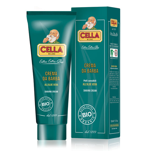 Cella Organic Shaving Cream Tube 150ml