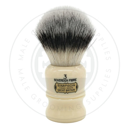 Simpsons 'The Duke' Sovereign Synthetic Shaving Brush