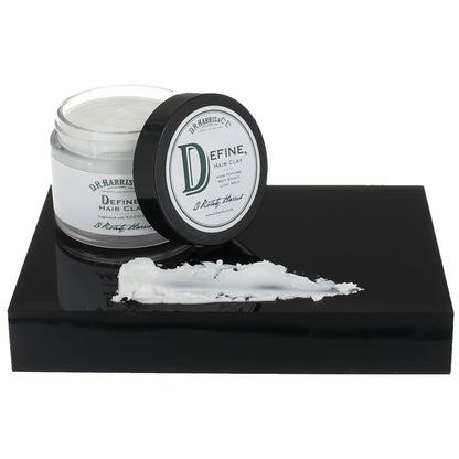 D.R. Harris Define Hair Clay 50ml for matt texture and light hold