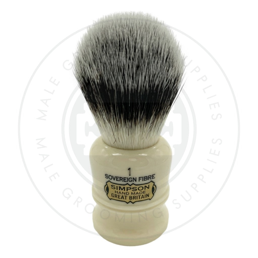 Simpsons 'The Duke' Sovereign Synthetic Shaving Brush