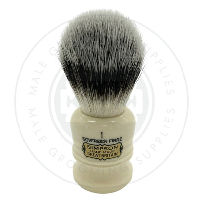 Simpsons 'The Duke' Sovereign Synthetic Shaving Brush