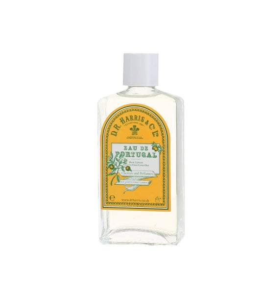 Bottle of R. Harris & Co Eau de Portugal on a white background