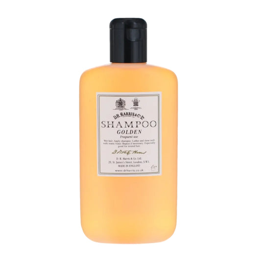 D.R. Harris Golden Shampoo 250ml for frequent hair washing and gentle cleansing