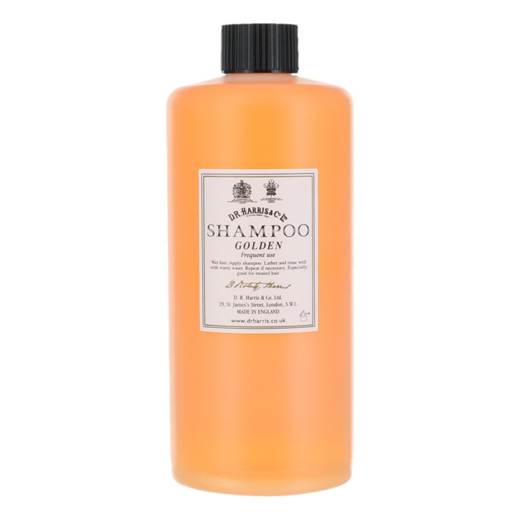 D.R. Harris Golden Shampoo 600ml for frequent hair washing and gentle cleansing