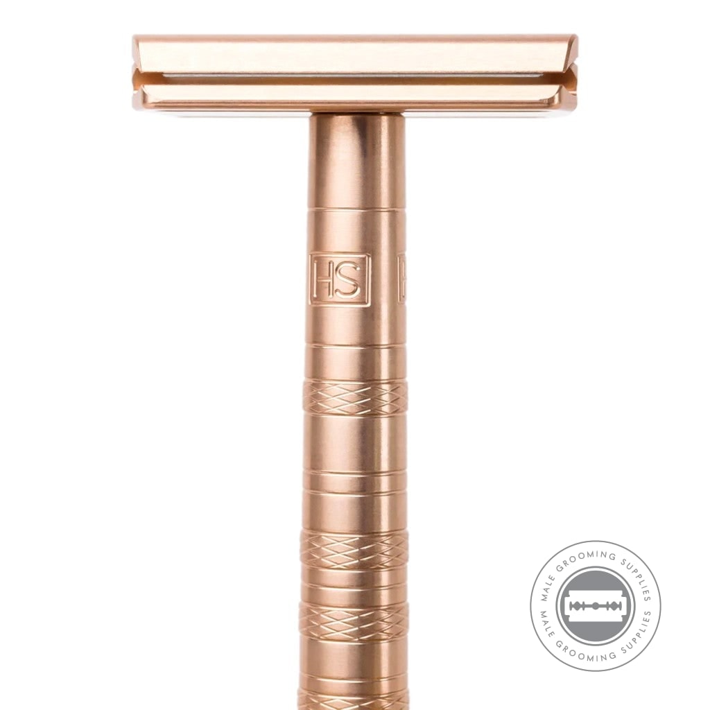 Henson AL13 V2 Copper Safety Razor | Mild & Medium – Male Grooming Supplies
