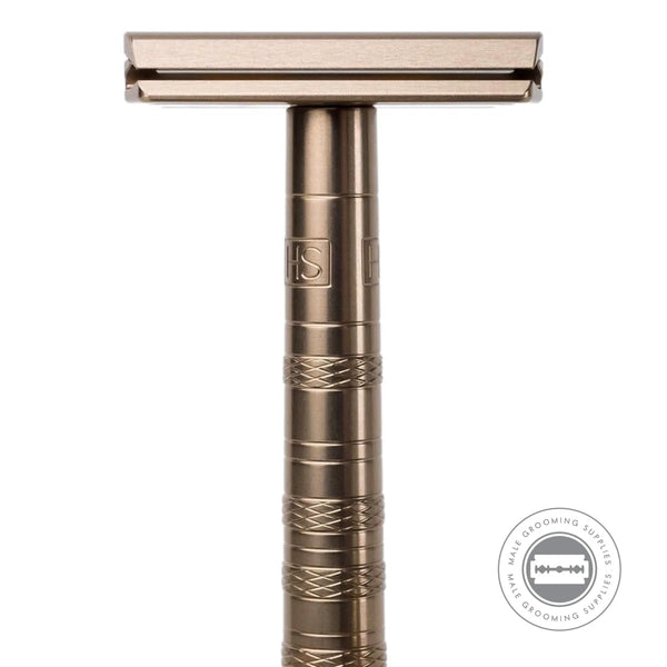 Henson AL13 Safety Razor V2.0 - Tan – Male Grooming Supplies