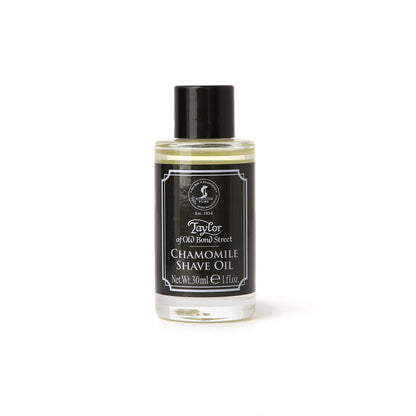 Taylor of Old Bond Street Chamomile Shave Oil – 15ml Bottle, Pre-Shave Oil With Soothing Chamomile.