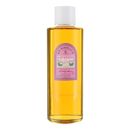 D.R. Harris Lavender Bath Oil 500ml – Relaxing Lavender Scent And Moisturising Formula.