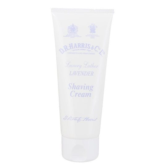 D.R. Harris Lavender Shaving Cream Tube – 75g Travel Size Shaving Cream With Lavender Scent