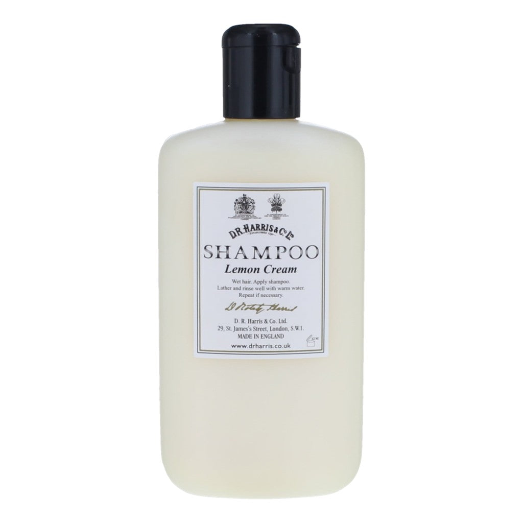 D.R. Harris Lemon Shampoo 250ml – Refreshing Cleanser With Coconut Oil For Normal To Oily Hair.