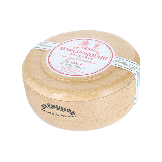 D.R. Harris Marlborough Shaving Soap – 100g In Beech Wood Bowl.