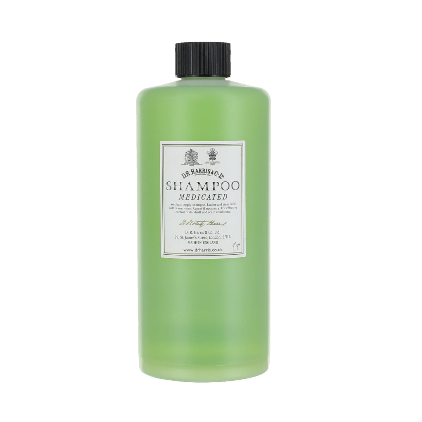 D.R. Harris Medicated Shampoo with Tea Tree and Zizphus Joazeiro Extract - 600ml