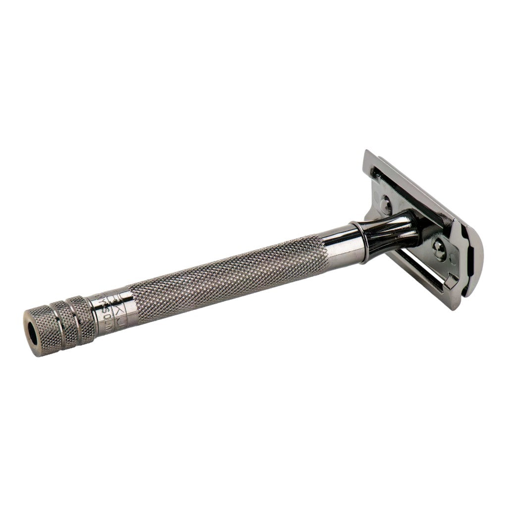 Merkur 23C Metallic Grey Safety Razor