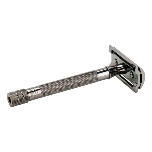 Merkur 23C Metallic Grey Safety Razor