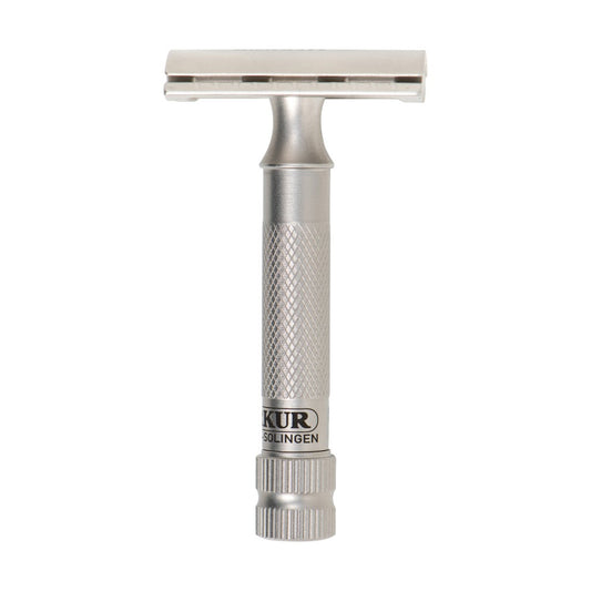 Merkur 34 INOX stainless steel safety razor special edition - Top View