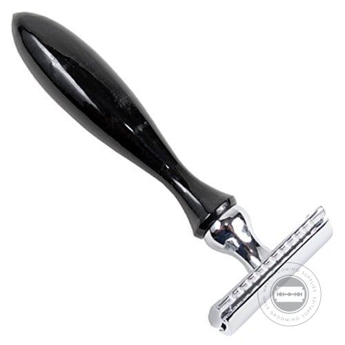 Horner Razor Parker 12R Buffalo Horn DE Safety Razor – Male Grooming Supplies