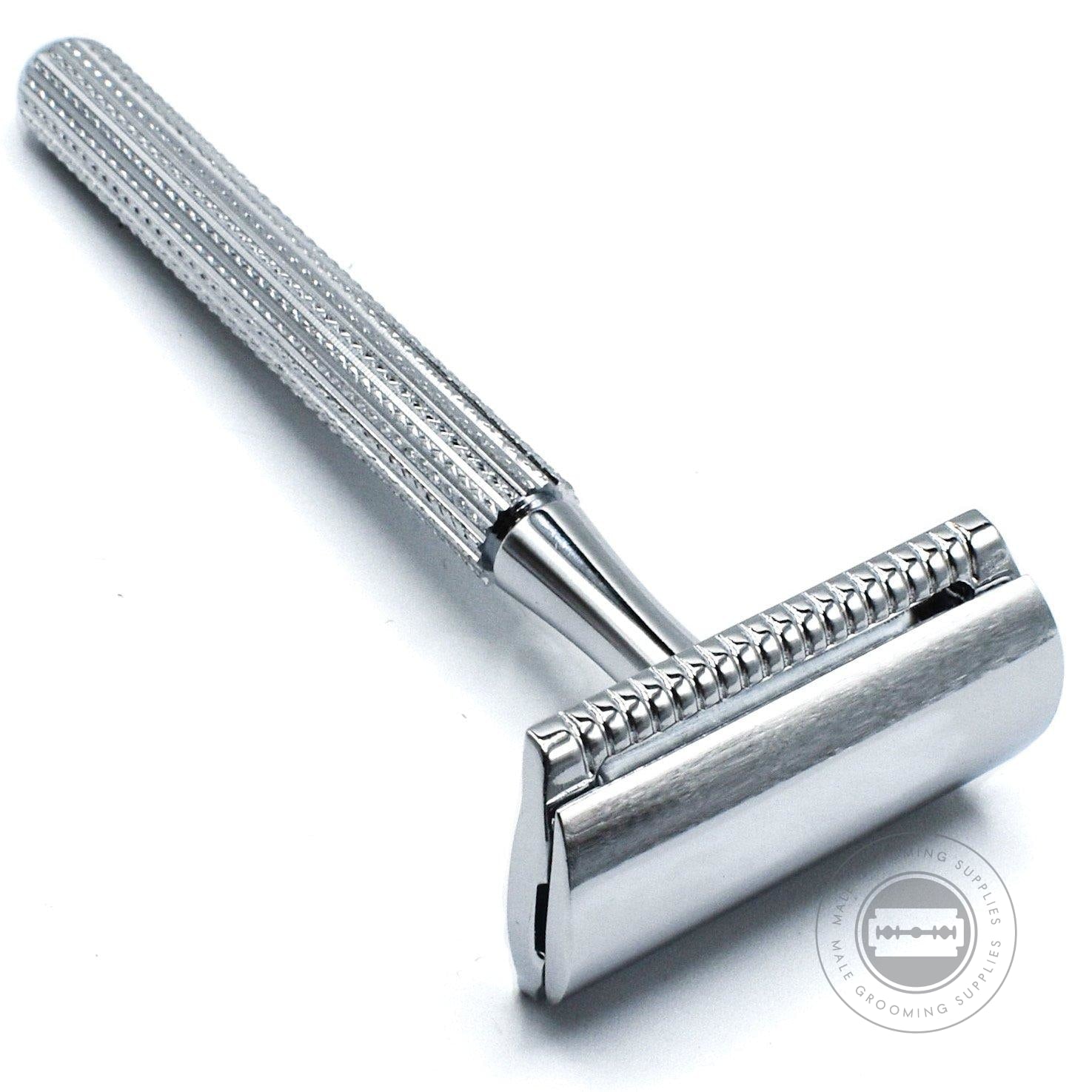 Mle Razor Parker 78R-CH Chrome Safety Razor – Male Grooming Supplies