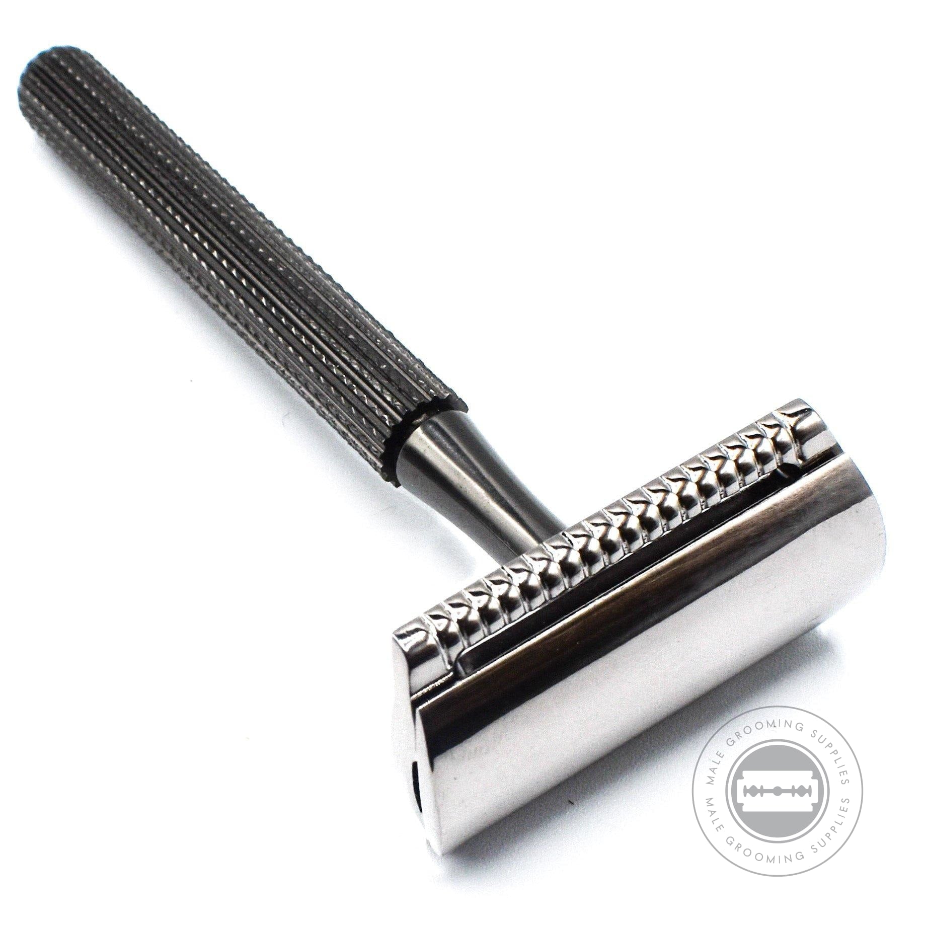 Gp Razor Parker 78R-GR Graphite Safety Razor | DE Razor – Male Grooming Supplies