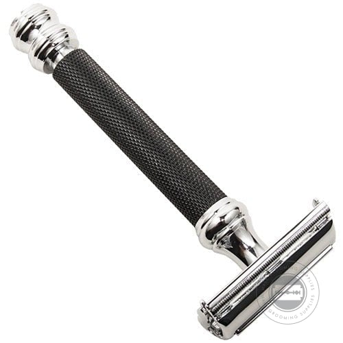 Parker 76R Heavyweight Twist-to-Open Safety Razor – Male Grooming Supplies