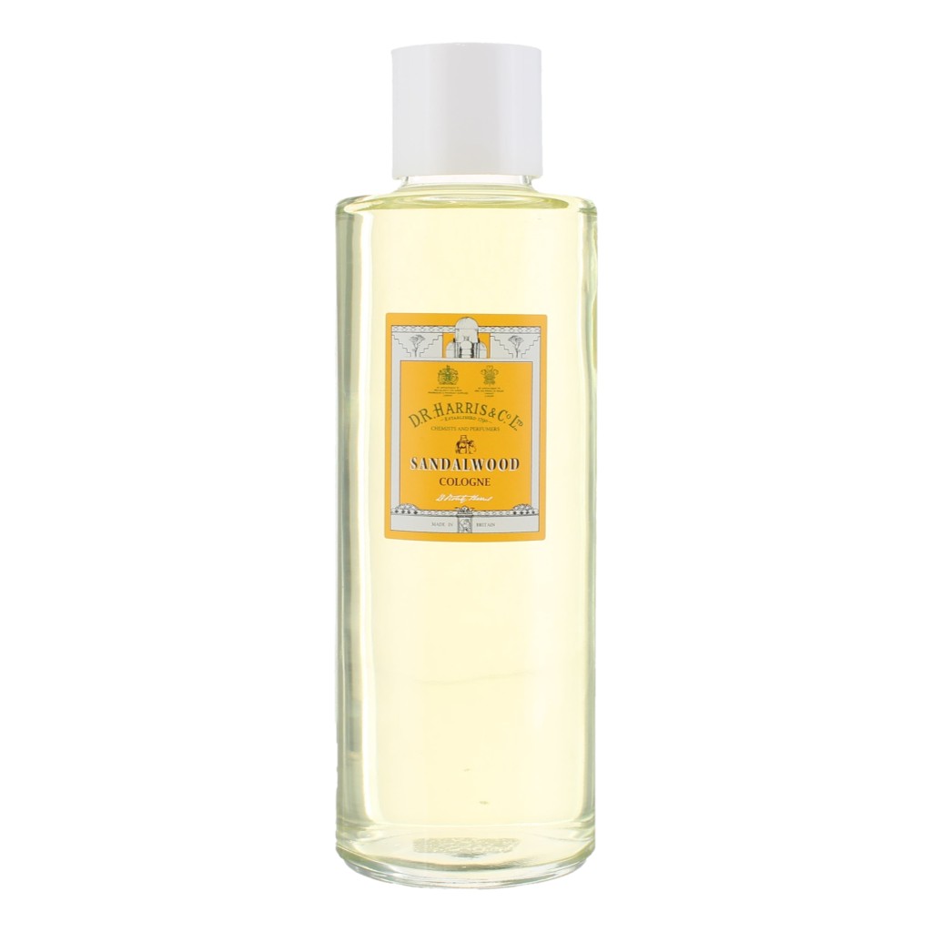 D.R. Harris Sandalwood Cologne In Glass Bottle - 500ml