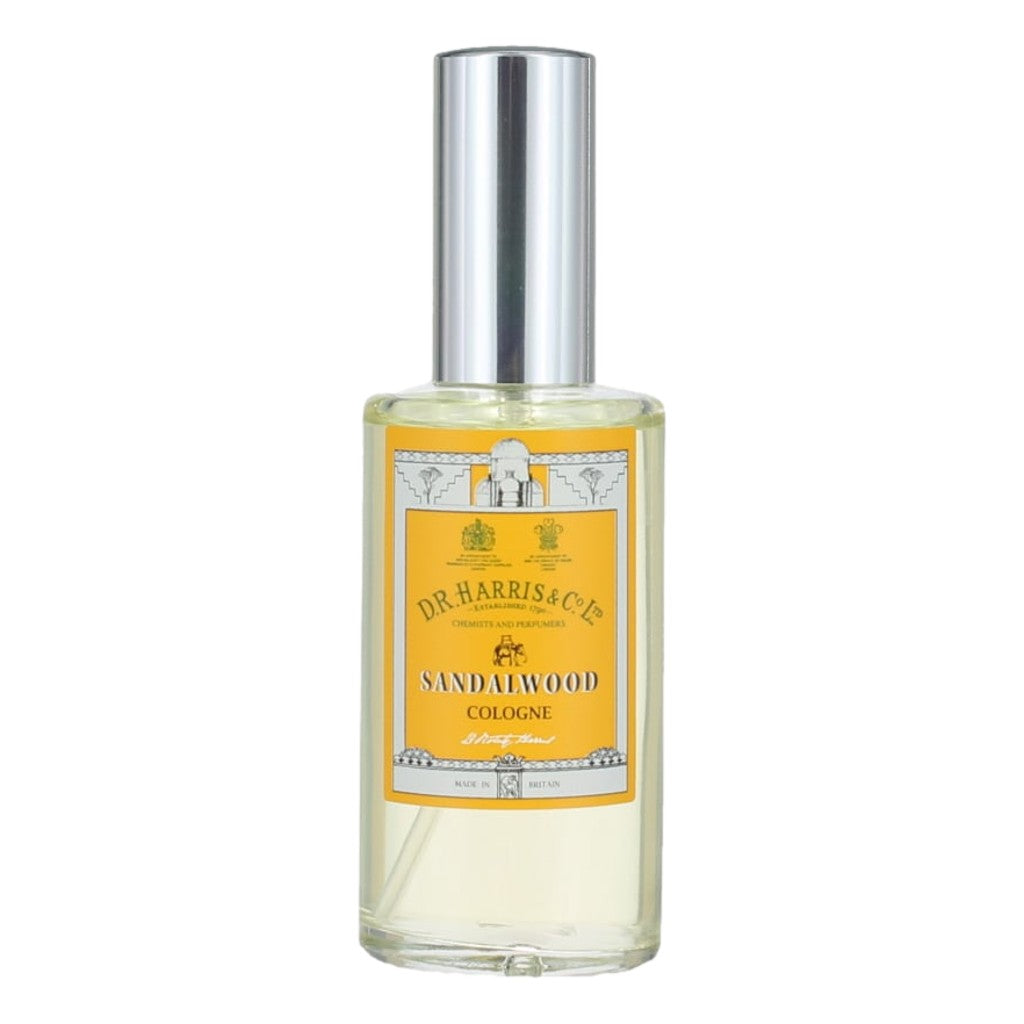 D.R. Harris Sandalwood Cologne In Glass Bottle - 50ml Spray