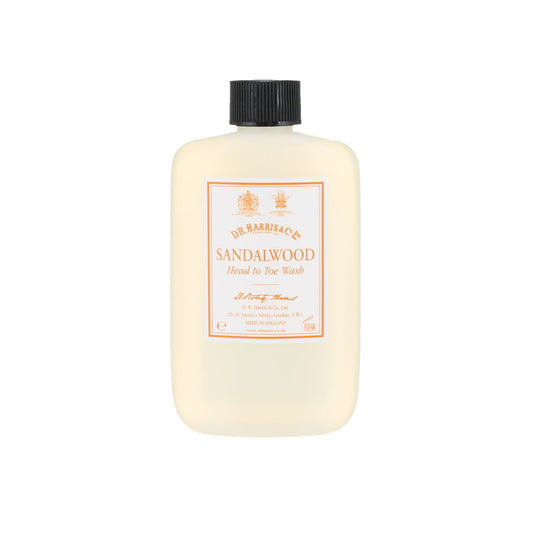 D.R. Harris Sandalwood Head to Toe Wash - 100ml