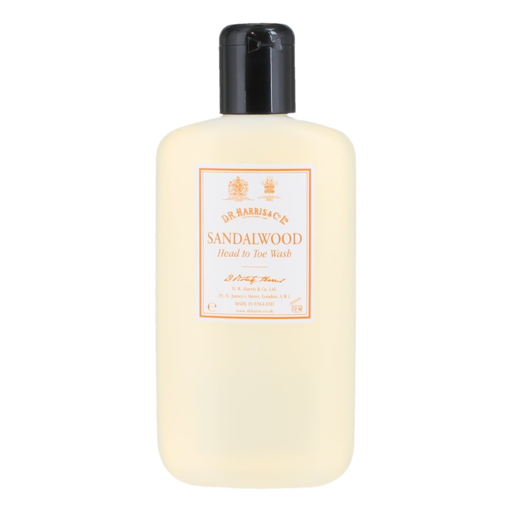 D.R. Harris Sandalwood Head to Toe Wash - 250ml 