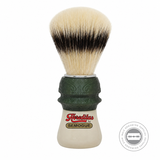 Semogue 1305 Resin & PLA Handle Boar Shaving Brush – Male Grooming Supplies