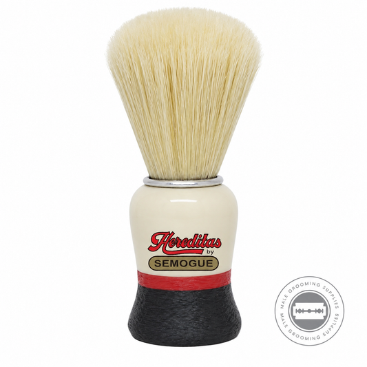 Semogue 1460 Resin & PLA Extra Boar Shaving Brush – Male Grooming Supplies