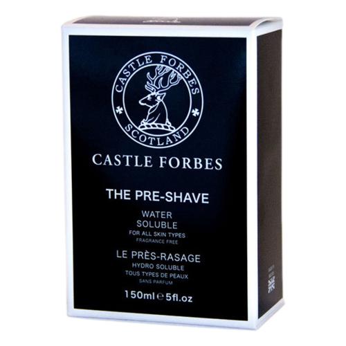 Castle Forbes The Pre-Shave Lotion – 150ml Bottle, Oil-Free And Water-Soluble For Smoother Shaving - Box