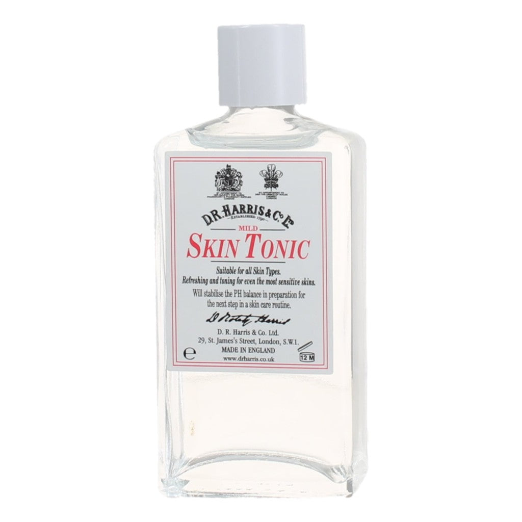 D.R. Harris Mild Facial Tonic 100 Glass Bottle  – Witch Hazel Formula For Toning And Refreshing Skin.