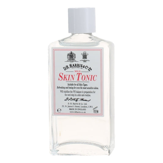 D.R. Harris Mild Facial Tonic 100 Glass Bottle  – Witch Hazel Formula For Toning And Refreshing Skin.