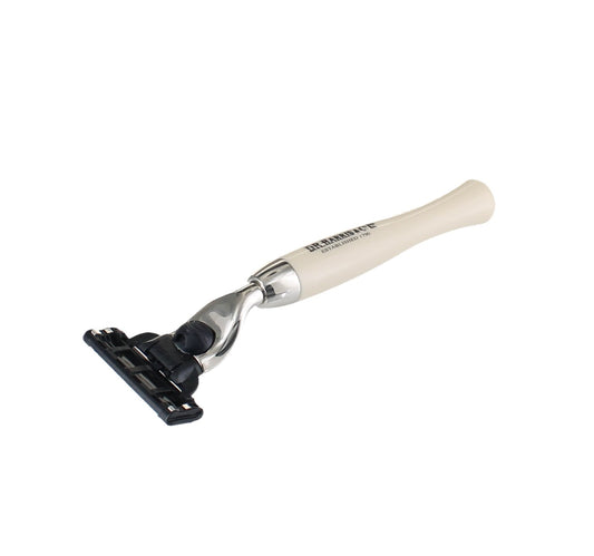 D.R. Harris Starter Razor - Mach 3 Ivory