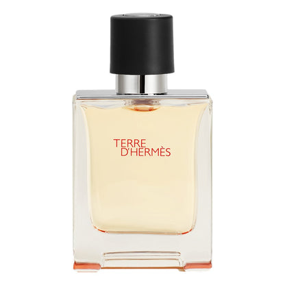 Hermès Terre d'Hermès Eau de Toilette 50ml bottle on white background