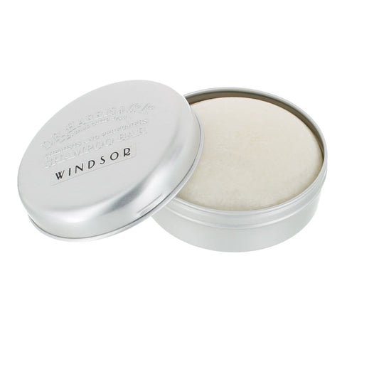 D.R. Harris Windsor Shampoo Bar 50g in aluminium travel tin with refreshing masculine scent.