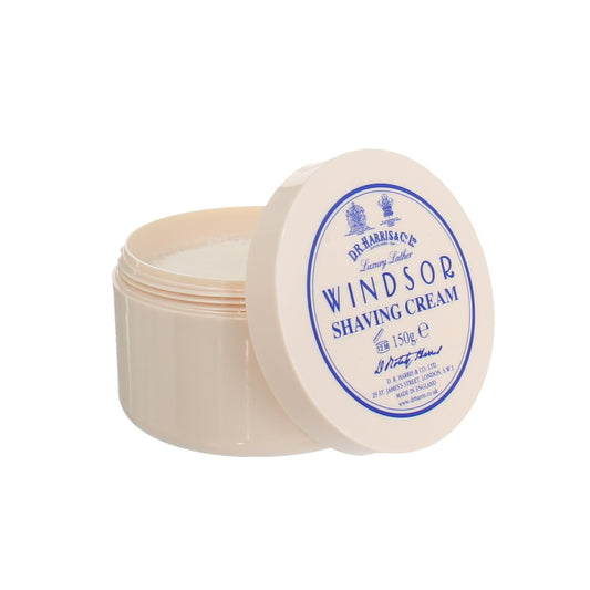 D.R. Harris Windsor Shaving Cream Bowl 150g With Rich Lather And Glycerine