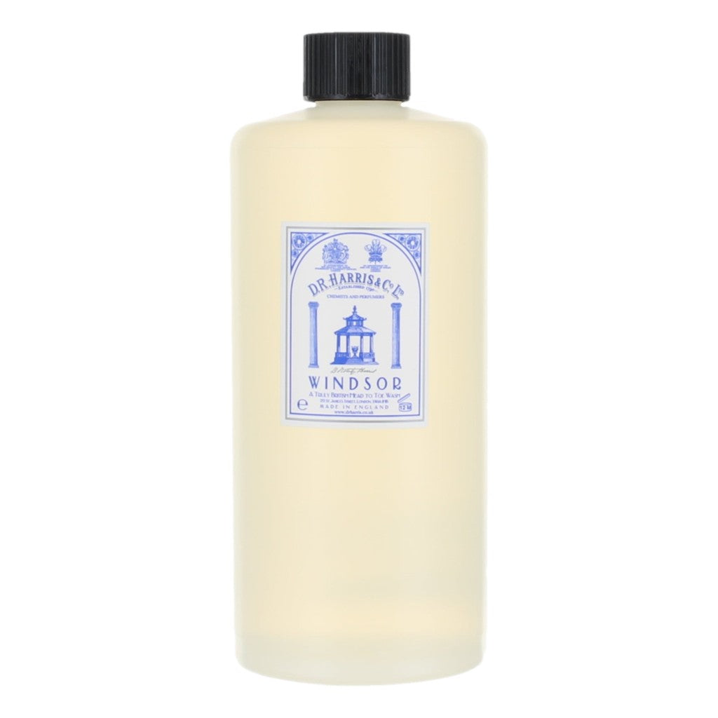 Bottle of D.R. Harris Windsor 600ml product on a white background