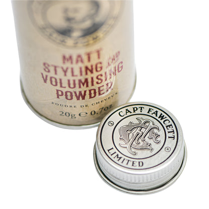 Captain Fawcett Expedition Reserve Hair Powder 20g For Volume And Matte Finish